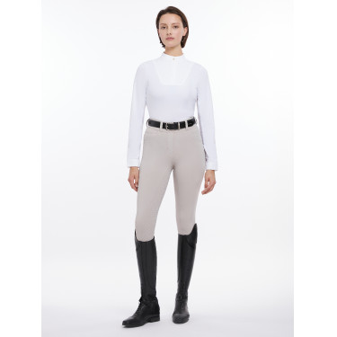 Leggings LeMieux Demi Full Grip Damen Stein Grau