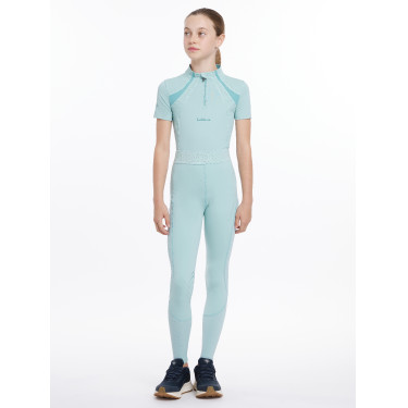 LeMieux Mesh-Leggings Lizzie Young Rider Aqua LeMieux Mesh-Leggings Lizzie Young Rider Aqua