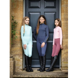 LeMieux Mesh-Leggings Lizzie Young Rider Aqua LeMieux Mesh-Leggings Lizzie Young Rider Aqua