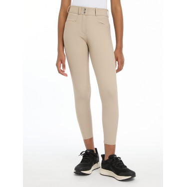 LeMieux Reithose mit Silikonbesatz Izzy Young Rider Mandel Beige