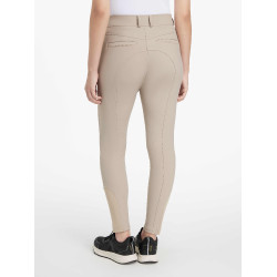 LeMieux Damen-Reithose Isabelle mit Kniegrip Mandel Beige