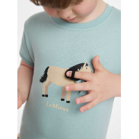 T-Shirt Mini LeMieux Alex Aqua