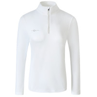 Damen-Polo Active Shirt Covalliero Graphit Grau