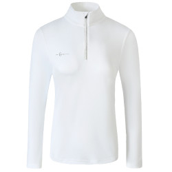 Damen-Polo Active Shirt Covalliero Weiß Wei&amp;szlig;