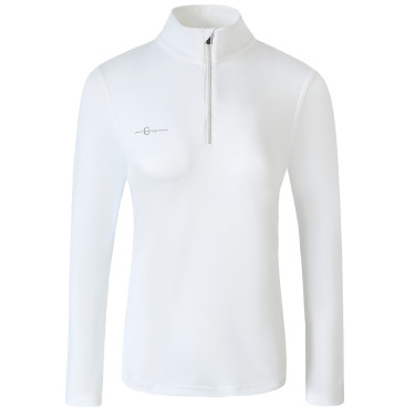 Damen-Polo Active Shirt Covalliero Weiß Wei&amp;szlig;