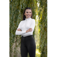 Damen-Polo Active Shirt Covalliero Graphit Grau