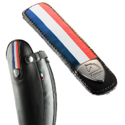 Austauschbare Lederarmbänder mit französischer Flagge Austauschbare Lederarmbänder mit französischer Flagge