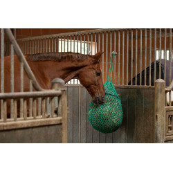 Heunetz Kerbl mit Ring Grün Gr&uuml;n