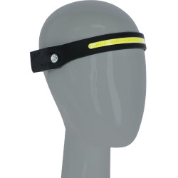 LED-Stirnlampe HeadFire 280 Sensor Covalliero Schwarz