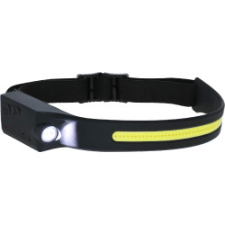 LED-Stirnlampe HeadFire 280 Sensor Covalliero Schwarz