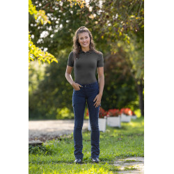 Reithose Covalliero BasicPlus Jodhpur Damen Marine Marineblau