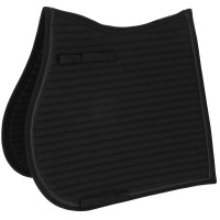 Satteldecke Covalliero Linea Schwarz