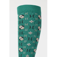 Socken Santia Harcour im 3er-Pack Smaragdgrün Socken Santia Harcour im 3er-Pack Smaragdgrün