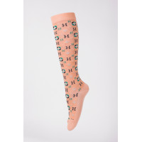 Socken Santia Harcour im 3er-Pack Aprikose Orange