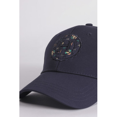 Casquette Cajou Harcour Marine Mosaik Marineblau