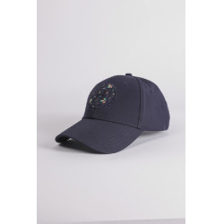 Casquette Cajou Harcour Marine Mosaik Marineblau