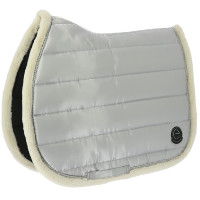 Satteldecke Je t'aime Equithème Studio Silberfarben Satteldecke Je t'aime Equithème Studio Silberfarben