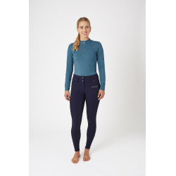 Reithose mit Silikon-Vollbesatz Tiffany B Vertigo Damen Dunkelmarineblau