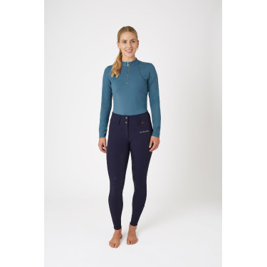 Reithose mit Silikon-Vollbesatz Tiffany B Vertigo Damen Dunkelmarineblau