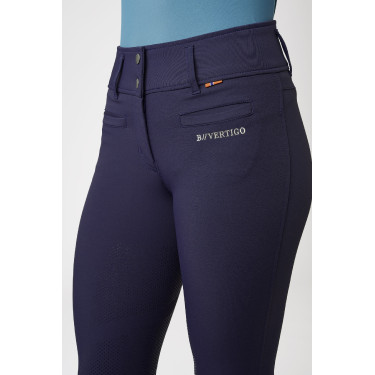 Reithose mit Silikon-Vollbesatz Tiffany B Vertigo Damen Dunkelmarineblau