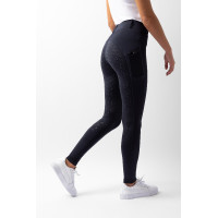 Leggings Vollbesatz Grip Horze Dea Damen Dunkelmarine Blau