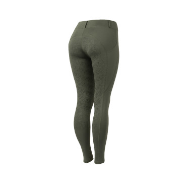 Leggings Vollbesatz Grip Horze Dea Damen Skarabäusgrün Gr&uuml;n