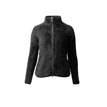 Teddybär-Fleecejacke Merida Horze Damen Schwarz Teddybär-Fleecejacke Merida Horze Damen Schwarz