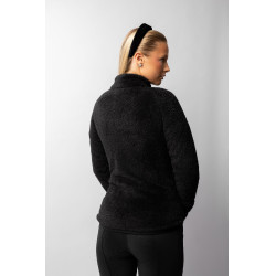 Teddybär-Fleecejacke Merida Horze Damen Schwarz Teddybär-Fleecejacke Merida Horze Damen Schwarz