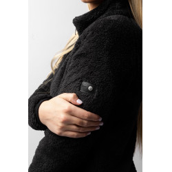 Teddybär-Fleecejacke Merida Horze Damen Schwarz Teddybär-Fleecejacke Merida Horze Damen Schwarz