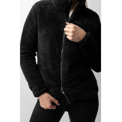 Teddybär-Fleecejacke Merida Horze Damen Schwarz Teddybär-Fleecejacke Merida Horze Damen Schwarz