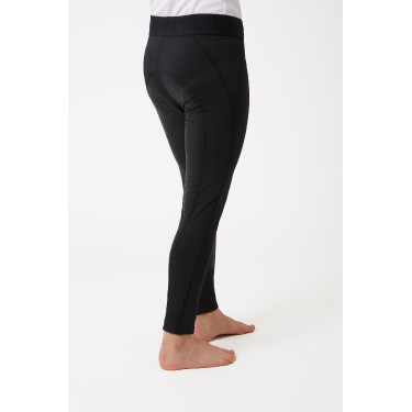 Reithose mit Vollbesatz und Silikon Madison Kinder Horze Schwarz