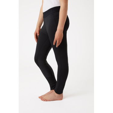 Reithose mit Vollbesatz und Silikon Madison Kinder Horze Schwarz
