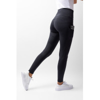 Damen High-Waist-Leggings Lara B Vertigo Schwarz Damen High-Waist-Leggings Lara B Vertigo Schwarz