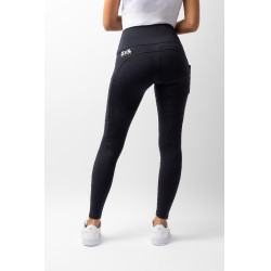Damen High-Waist-Leggings Lara B Vertigo Dunkelmarine / Weiß Blau Damen High-Waist-Leggings Lara B Vertigo Dunkelmarine / Weiß Blau