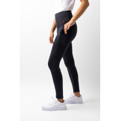 Damen High-Waist-Leggings Lara B Vertigo Dunkelmarine / Weiß Blau Damen High-Waist-Leggings Lara B Vertigo Dunkelmarine / Weiß Blau
