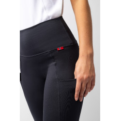 Damen High-Waist-Leggings Lara B Vertigo Dunkelmarine / Weiß Blau Damen High-Waist-Leggings Lara B Vertigo Dunkelmarine / Weiß Blau