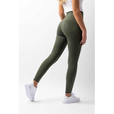 Damen-Reitleggings Gillian Horze mit hohem Bund und Vollbesatz aus Silikon Damen-Reitleggings Gillian Horze mit hohem Bund und Vollbesatz aus Silikon