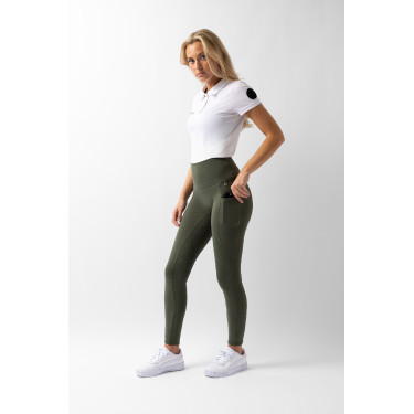 Damen-Reitleggings Gillian Horze mit hohem Bund und Vollbesatz aus Silikon Damen-Reitleggings Gillian Horze mit hohem Bund und Vollbesatz aus Silikon