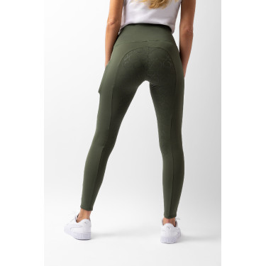Damen-Reitleggings Gillian Horze mit hohem Bund und Vollbesatz aus Silikon Damen-Reitleggings Gillian Horze mit hohem Bund und Vollbesatz aus Silikon