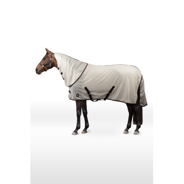 Fliegendecke Horze Paso Fino mit abnehmbarem Halsteil und UV-Schutz Windsor Wine Bordeaux