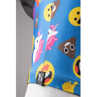 Elastische Fliegenmaske zum Überziehen von Horze Emoji Motive