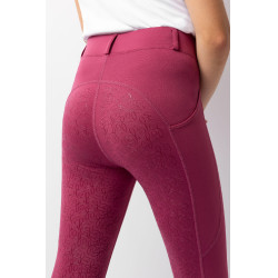 Reitleggings Horze Dea Kinder Getrocknete Rose Rosa