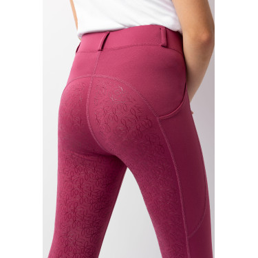 Reitleggings Horze Dea Kinder Getrocknete Rose Rosa
