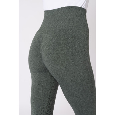 Scrunch Strumpfhose Horze Nessa Full Grip nahtlos Öffnung Marineblau