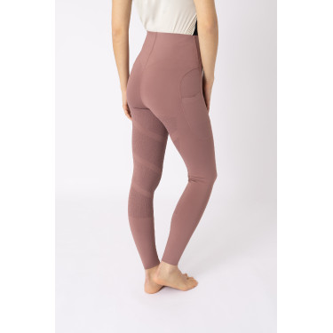 Reitleggings B Vertigo Viktoria nahtlos Damen Vollbesatz Grip Schwarze Schönheit