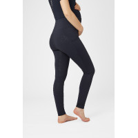 Umstandsreitleggings Horze Ginny Vollbesatz Grip Handytaschen Marineblau