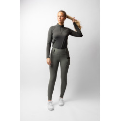 Reithose B Vertigo Hybrid Compression Chiara Damen Heißes Basilikum Rosa