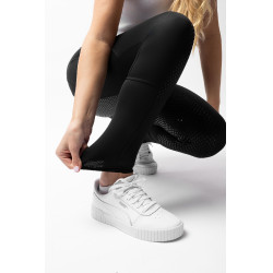 Reithose Horze Evelyn Vollbesatz Damen Schwarz