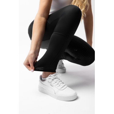 Reithose Horze Evelyn Vollbesatz Damen Schwarz