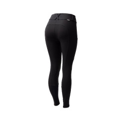 Damen-Vollbesatzreithose Horze Grand Prix Pro Schwarz